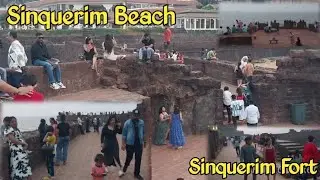 Sinquerim Beach & Fort Goa Day & Nightlife | Sinquerim Update | Goa Nowadays | Goa Night Life