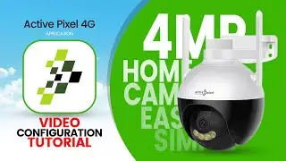 ACTIVE PIXEL 4G APP | 4MP WIFI CAMERA CONFIGURATION TUTORIAL VIDEO #4g #wifi #camera #configuration