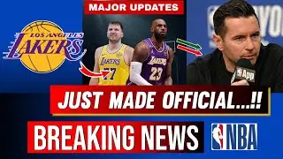 Lakers Breaking News: LeBron Makes NBA History, Retirement Hint & Luka Injury Update!