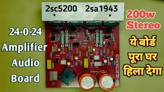 2sc5200 2sa1943 200w Amplifier Board 