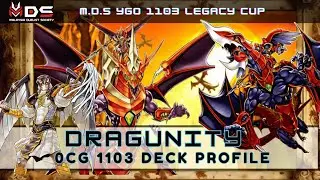 Yu-Gi-Oh! 遊戯王 M.D.S OCG JP 1103 Legacy Cup - Dragunity 