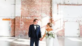 Bri & Matt | Brick South Industrial Wedding in Maine