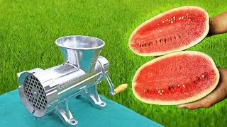 WATERMELON VS MEAT GRINDER | TEST EXPERIMENT