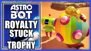 Astro Bot - Royalty Stuck Trophy