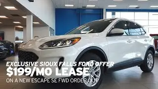 Sioux Falls Ford Exclusive Order Out Lease Special Escape SE FWD