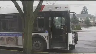 TriMet bus driver says agency made him take down plastic sheet used for COVID-19 protection