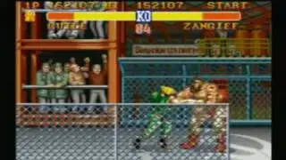 Street Fighter II SNES - ZeldaFan01 VS Zangief