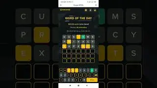 Binance word of the day , theme AI Inovation