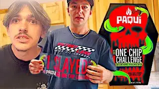 EATING THE WORLDS HOTTEST CHIP!