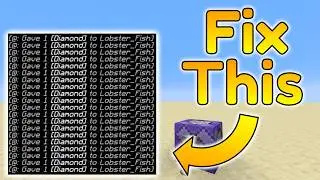 How to STOP command blocks from SPAMMING chat - (Minecraft Java & Bedrock 1.21+)