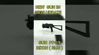 OB35 update new gun PP-19 bizon SMG in free fire max || new 0b34 update in free fire max #shorts
