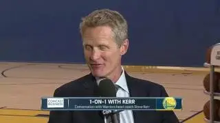 1-on-1 with Warriors Coach Steve Kerr on Kevin Durant | July 7, 2016