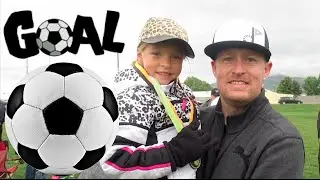 ⚽SHE SCORED HER FIRST SOCCER GOAL!🎉🏆👧