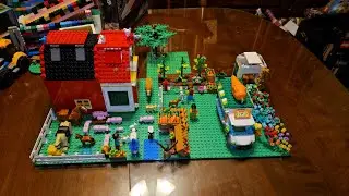 LEGO Custom Farm with Farmer's Market | May 2023