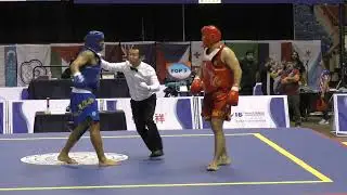 HYX 16th World Wushu Championships Sanda Men's 90KG+ - Kazakhstan vs. Egypt