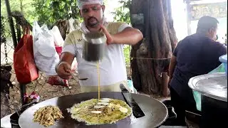 India's Biggest Egg Paplet Curry At Montu Omelete Center | Mouthwatering Recipe | Indian Street Food