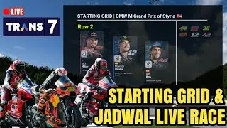 Starting Grid DAN JADWAL LIVE RACE MotoGP Styria 2020 | Info MotoGP Hari ini