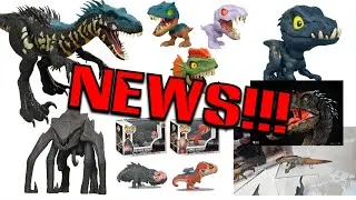 NEWS!!! New images of the Mattel Real Feel Indoraptor!!! More new Mattel reveals!!
