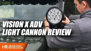 Vision X ADV Adventure Series LED Light Cannon Review