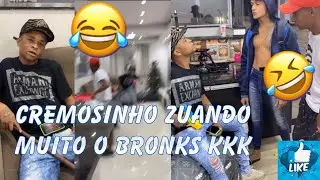 CREMOSINHO ZUANDO MUITO O BRONKS | POBRETION TAMBÉM KKKK