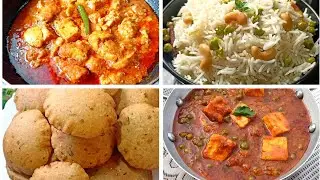 Holi Recipes | Easy Vegetarian Lunch & Dinner Recipes For Holi