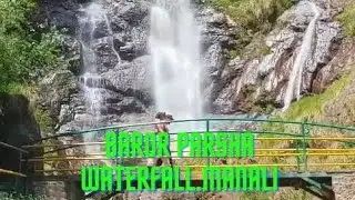 @sunilpawar1974 BAROR PARSHA WATERFALL || MANALI. A beautiful hidden gem of Himachal.