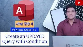 How to use UPDATE query in MS Access Tables