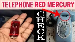 Red mercury check in old Telephone - Purane Phone main Red Mercury - Old Red Mercury in Telephone