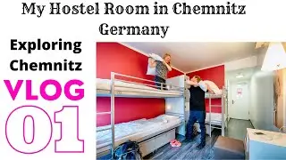 TU Chemnitz my Dorm room tour Vettersstra&szlig;e 72 Life in Chemnitz  German Vlog  01 in Hindi Urdu