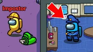 Cheating With TRIPLE VISION In Among Us...