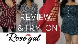 ROSEGAL REVIEW & TRY ON HAUL