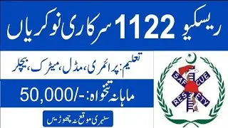 Rescue 1122 Jobs 2025 &ndash; Apply Online | Latest Emergency Service Vacancies in Pakistan