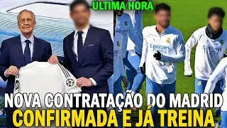 🚨BOMBA! O REAL MADRID ANUNCIA UMA CONTRATA&Ccedil;&Atilde;O E O JOGADOR J&Aacute; TREINA HOJE! NOT&Iacute;CIAS DO REAL MADRID!