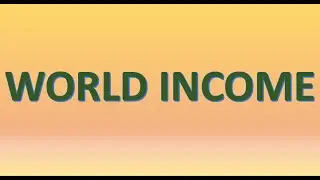 WORLD INCOME Inquiry by CRA