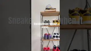 Sneaker heads when it snows..