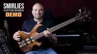 SMIRLIES Walnut Bass Demo &ndash; Boutique Modern Tone! | NORDSTRAND Big Singles + Hipshot A-Style