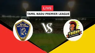🔴LIVE NRK VS RTW | TAMIL NADU PREMIER LEAGUE 2022 | NELLAI ROYAL KINGS VS RUBY TRICHY WARRIORS TNPL