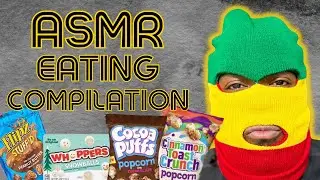 ASMR  Tasting Snacks Compilation | ASMR Eating | Mukbang