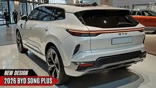 Внедорожник BYD Song Plus 2026 года | Роскошные характеристики, премиальный интерьер и обзор хара...