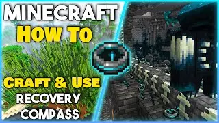 How to CRAFT and USE The RECOVERY COMPASS - Minecraft 1.19+ (Easy Tutorial)
