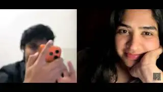 Cute girl talking to random chat with prankur raajput #monkeyapp #omegle #monkeychat #randomchat 