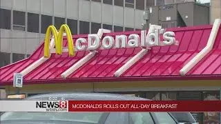 McDonald's starts serving all-day breakfast