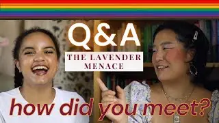 The Lavender Menace Q&A: how we met, gaylor theories, answering listener submitted questions!