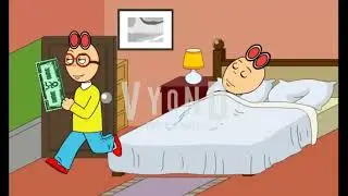 Arthur and D.W orders a pizza/Watches the super bowl while grounded and Gets Concussion Time