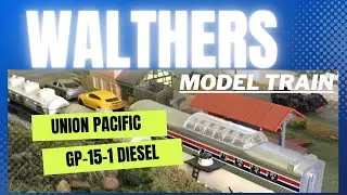 Union Pacific Train 1638- Walthers HO #modeltrains #walther #trainlayout #hobbyideas #VintageTrains