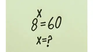 Wonderful National Olympiad Math Algebra Simplification Problem | Competitive Exams Question | x=?