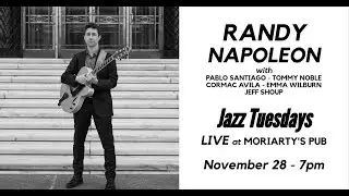 Jazz Tuesdays w/ The Randy Napoleon Sextet (11/28/23)