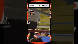 WOW Double Knockout 👀🥊 | #Rdftv_1 #Boxing #Shorts