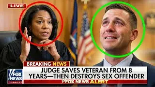 Judge SAVES Marine Veteran From 8 Years&mdash;Then DESTROYS Sex Offender With Same Sentence!