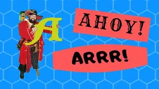 Pirate Captain Jay Learning Letter A | Learning Videos for kids
